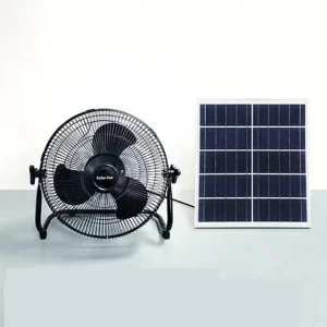 NEW High Efficiency Rechargeable Modern Housing Indoor Outdoor Solar Power Fan