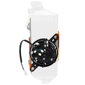 NICECNC DC12V Radiator Cooling Fan Set for KTM 250 350 450 500 EXC F Six Days