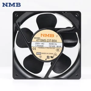 NMB 4715MS 23T B5A 120X120X38mm 230V AC 12CM 14W 2900RPM Ball Bearing UPS Power Supply Cabinet Axial Cooling Fan