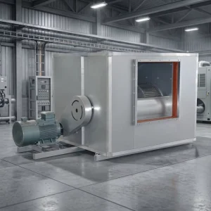 NXTC-I-VKS8 Workshop High Temperature Resistant Centrifugal Fire Smoke Exhaust Fan Free Standing Cast Iron