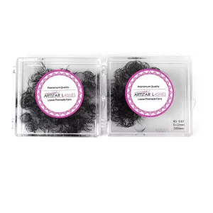 Narrow Base Premade Fans Stock 5D Premade Volume Fan Eyelash Extension 0.05 0.07 C D Loose Pre Made Fans Lash