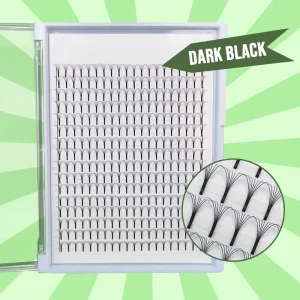 Narrow Promade Fans Long Stem Premade Volume Fans 6D 7D 8D 10D Eyelashes Silk Lash Extensions