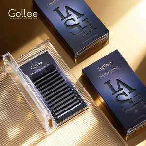 Narrow YY 3D 4D Matte Sparkle Eyelash Extensions High Quality Soft Vegan Cruelty Free Handmade Lightweight Easy Fan