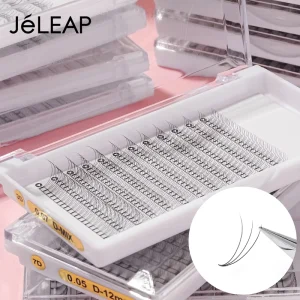Natural Long 6 18mm Custom Short Stem Premade Fans Lashes Fan Eyelashes Premade Volume Fans