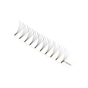 Natural Long Stem 3D 4D 5D Premade Long Stem Fans Volume Lashes Faux Mink Eyelashes Extensions