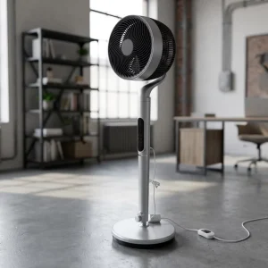 Negative Ion Air Bldc air Circulator Fan 3d Oscillation Silent Three Blade Floor Fan Household Office 40w-60w