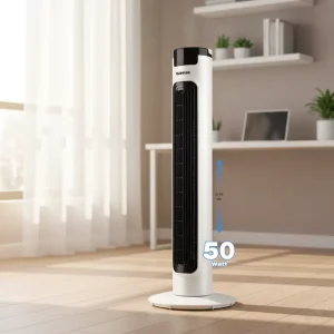 New 32 inch Tower Fan with Silent and Energy saving Design Suitable for Living Rooms Bedrooms and Hotels
