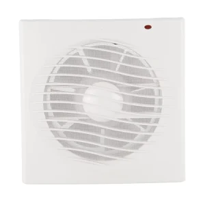 New 6 Inch Plastic Square Wall Window Louvered Ventilation Extractor Fan for Home