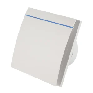 New 6 Inch Plastic Square Wall Window Louvered Ventilation Extractor Fan for Home