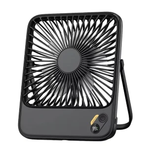 New Arrival 10000mAh Ultra Slim Desk Fan with Power Bank Silent Operation Extended Battery Life OEM ODM Available