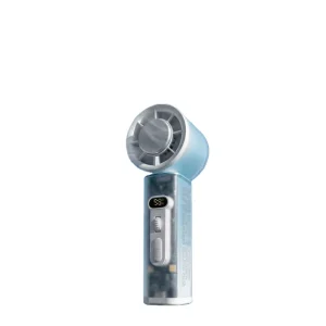 New Arrival K75 Hand held 3S Rapid Refrigeration Fan High Speed Automatic Head Shaking Summer Cooling Fan