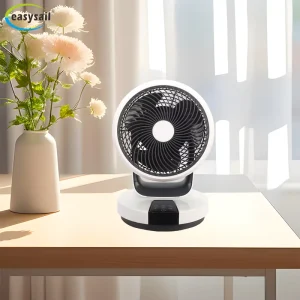 New Arrival Smart Electric 8 Speed Desktop Fan Portable Air Circulator Fan with Remote Control