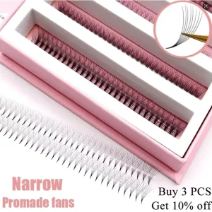 New Arrival Ultra Speed 8mm-14mm Mixed Premade Fan Lashes Handmade Synthetic Mink 5D 8D 10D Eyelash Extensions