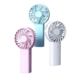 New Arrivals Custom Logo USB Rechargeable Mini Handheld Fan for Outdoor Car Hotel RV Use
