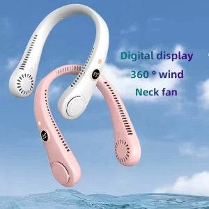 New Arrivals Wearable Neck Fan for Outdoor Alibaba Trending Products Rechargeable Mini Usb Portable Neck Fan