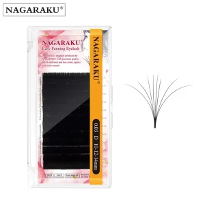 New Auto Fans Eyelash Easy Fanning Lashes Auto Floracion Mega Fan Russian Volume Two Tone Lashes Make up Cilia