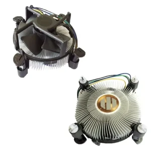 New CPU Cooling Fan With Radiator Cooler for Intel AMD Quiet Ventilador