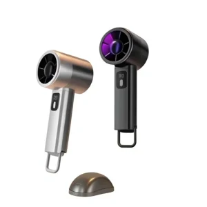 New Cross border 199 tier Digital display USB Mini Fan Foldable Desktop mountable Turbo charged High Wind Power Portable