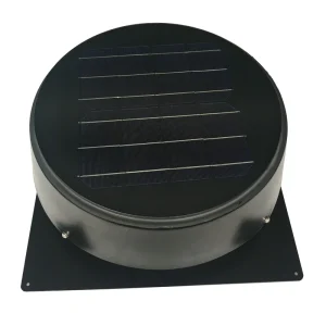 New Design 10W Solar Attic Ventilation Fan Max 530 CFM Custom Powerful Brushless DC Motor 5 Year Warranty for Garage Shed
