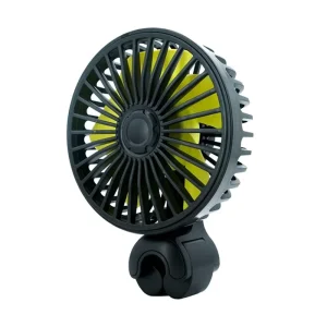 New Design Car Rearseat Mini Fan USB Car Aromatherapy Cooling Fan for Vehicle