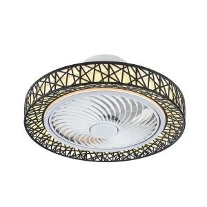 New Design Led Ceiling Light Led Ceiling Fans with Intelligent Remote Control Chandelier Ceiling Light