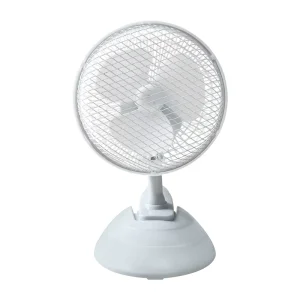 New Design Summer Mini Electric 6 Inch Mechanical Control Plastic Table Fan 2 in 1 Clip Desk Fan for Outdoor & Hotel Use