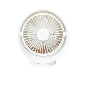 New Desktop Circulating Fan Home USB Charging Built in Battery Silent Turbo Small Bedroom Tabletop Brushless Motor 3 Speed Fan