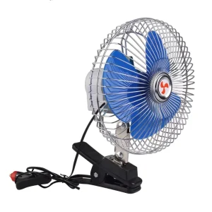 New Factory DC 12V 24V Car Fan Oscillating Portable Auto Car Fan 8 Inch Mini Car Fan