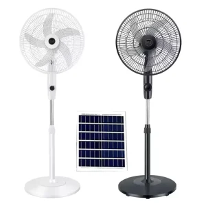 New Fan Floor Fan Solar Charging Rechargeable Lithium Battery Long Life New Energy Multi Purpose Fan