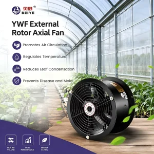 New Fashion Factory Direct Custom AC Outer Rotor Axial Cooling Exhaust Fan for Industrial Ventilation