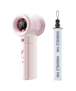 New Handheld High Speed Refrigeration Handheld Electric Fan Misting Handheld Fan Portable Electric Cooling Fan Ice Compress Fan