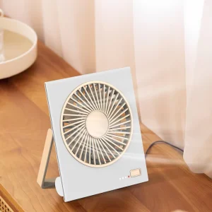 New Hanging Square Desktop Fan Portable USB Mini Table Fan Rechargeable Home Hotel Office Smart Folding Table Fan
