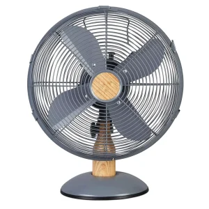 New High Speed Adjustable Head Tilt Durable Metal Small Electric Retro Classic 12 Inch Silent Table Fan
