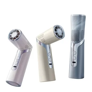 New High power Handheld Rechargeable Mini Portable Folding Desk Fan Brushless Motor Wall mounted Clip 5 speed Wind Control