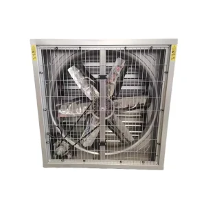 New Industrial Exhaust Fan Ventilation System Heavy Hammer Type Galvanized Sheet Stainless Steel Blades 0.37KW Motor China
