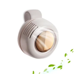 New Mini Fan 360 Rotatable Portable Clip Cooling Fan Outdoor Sport Usb Charging Wearable Waist Fans with 3 Speeds