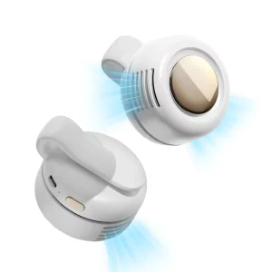 New Mini Fan 360 Rotatable Portable Clip Cooling Fan Outdoor Sport Usb Charging Wearable Waist Fans with 3 Speeds