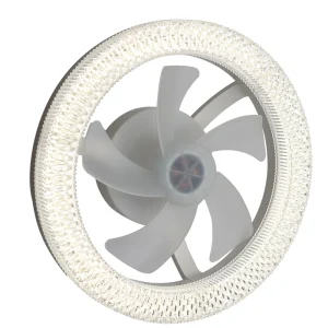 New Model E27 RGB LED Ceiling Fan with Remote Control 260mm Diameter 30W