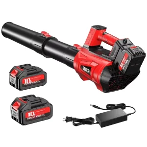 New Model Powerful Turbine Fan Brushless Lithium Battery Blower Dust Removal Industrial Grade Powerful Leaf Blower