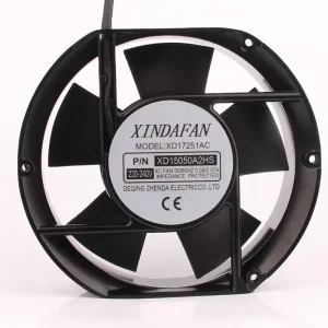 New Original XINDAFAN AC220V 240V DC EC 150X150X50MM 15CM 15050 Centrifugal Industrial Exhaust XD17251AC XD15050A2HS Cooling Fan