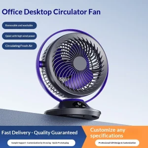 New Outdoor Office Manual Air Cooling Electric Fan Desktop Mute Thin Wall Hanging Foldable Aromatherapy Mini Five Blades