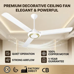 New Panasonik KDK Ceiling Fans Air Cooling 56 Inch Industrial Ceiling Fan with Low Noise