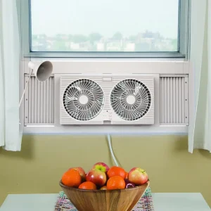 New Premium Plastic Digital Electric Low Noise House Remote Control 9 Inch High Speed Window Exhaust Fan Reversible