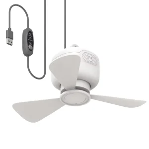 New Product OEM USB Small Ceiling Fan for Dormitory Portable Detachable Camping Mini Ceiling Fan for