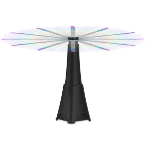 New Rechargeable Fly Fan for Table Use Portable Battery Powered Fan for Indoor Picnic Restaurant Party Home