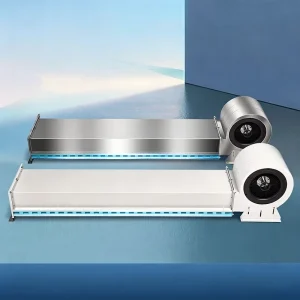 New Stainless Steel Indoor Dust Prevention Air Curtain Durable 220V Motor Industrial Style for Hotels Cold Storage