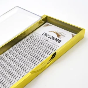 New Style Korean 2D 20D Russian Extension False Premade Volume Individual Lashes 0.1C 10 Fans Eyelash
