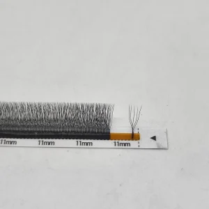 New Style U shaped 5D Eyelash Extension U Shape W Bloom Lashes Premade Fans Lightweight Fluffy Mink Faux Eyelashes