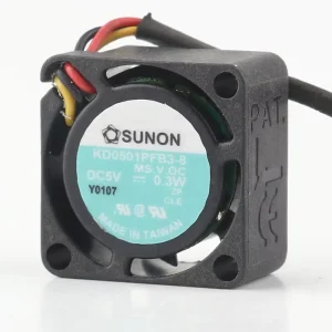 New Sunon 12V 24V 48V DC5V 0.3W AC EC 20X20X10MM 2CM Notebook Chip Micro Axial Flow Inverter 2 wire KD0501PFB3 8 Coolingfan