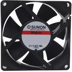 New Sunon 5V 24V 48V DC12V 3.2W AC EC 6025 60X60X25MM 6CM Magnetic Suspension Silent Chassis 3 wire PMD1206PTB3 A ZP Cooling Fan
